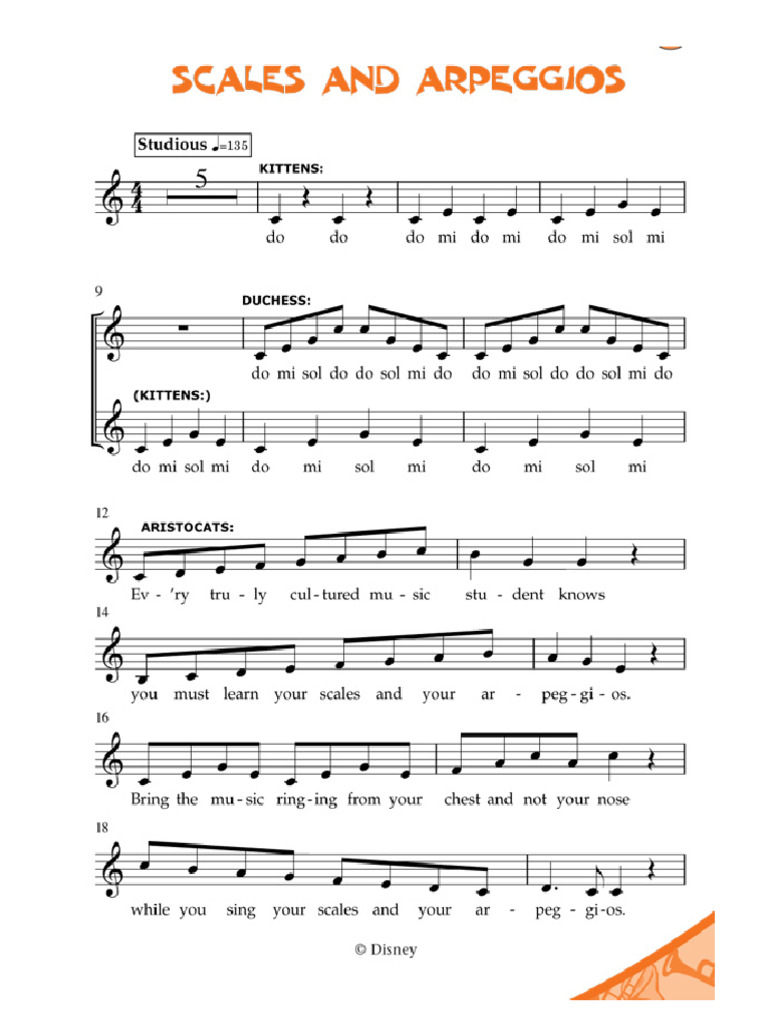 Scales and Arpeggios | PDF