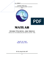 Matlab Lecture Notes