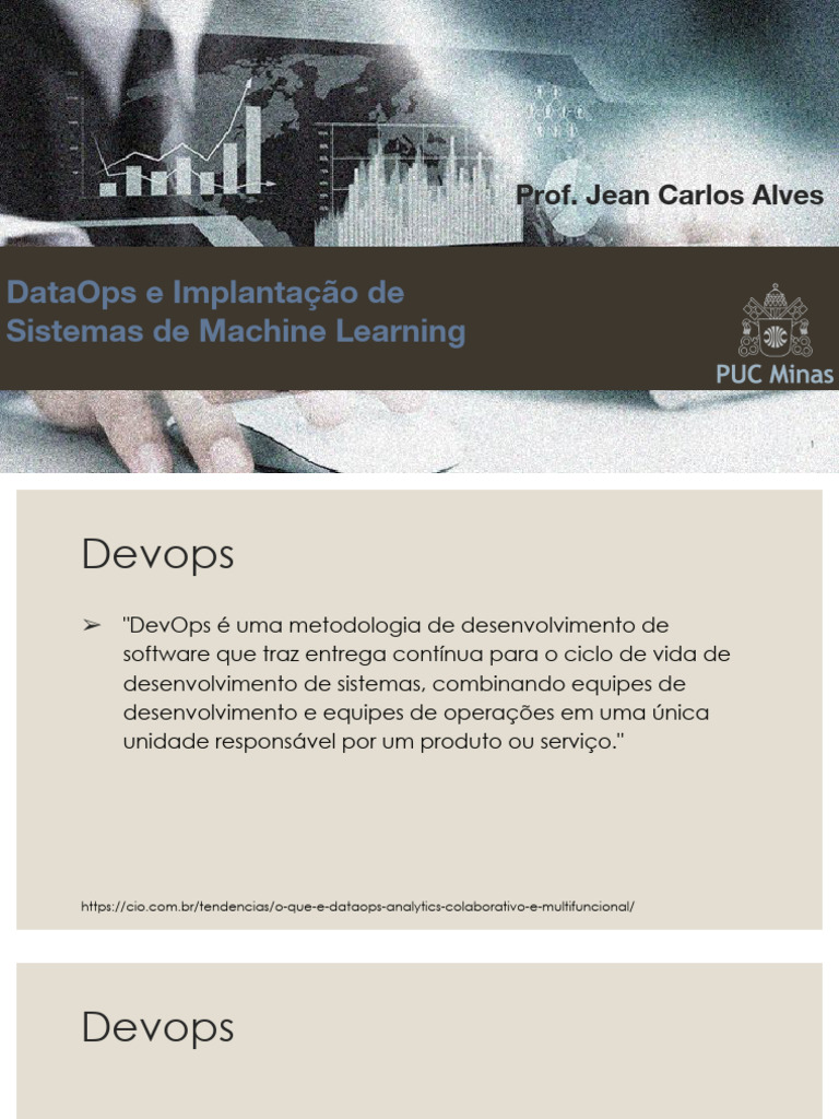 Introdução ao DataOps e Machine Learning | PDF | Informática ...