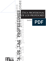 Etica de Los Profesores