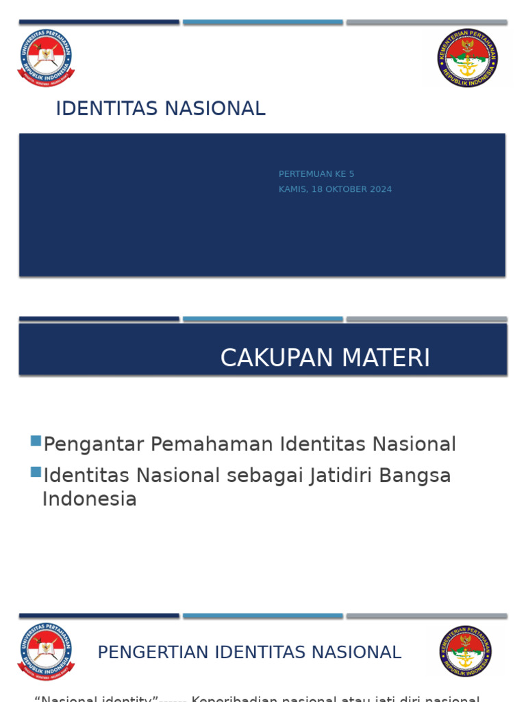Identitas Nasional | PDF