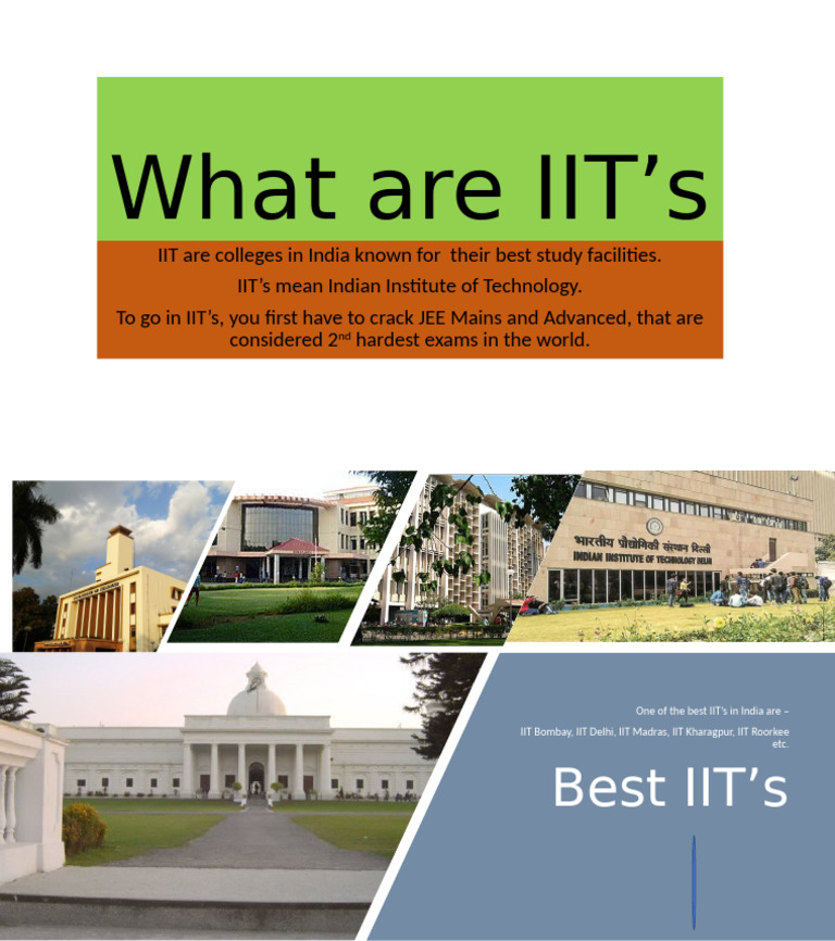 IIT's Powerpoint Presentatiom | PDF