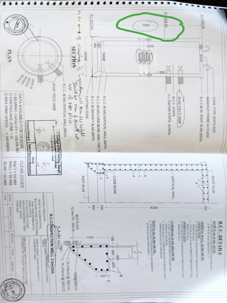 Inspection Well Drawing Correction | PDF