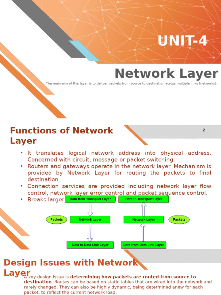 UNIT-4 NW Basics | PDF | Routing | Ip Address