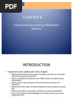 Control and Accounting Information Systems