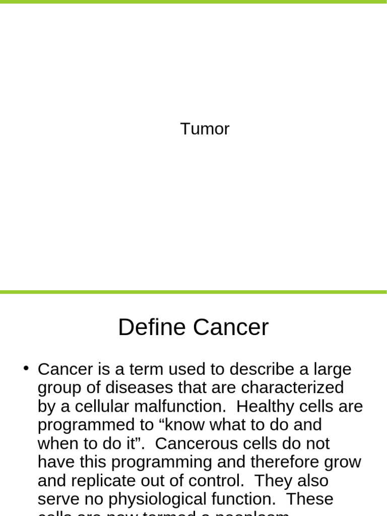 Cancer | PDF | Cancer | Neoplasms