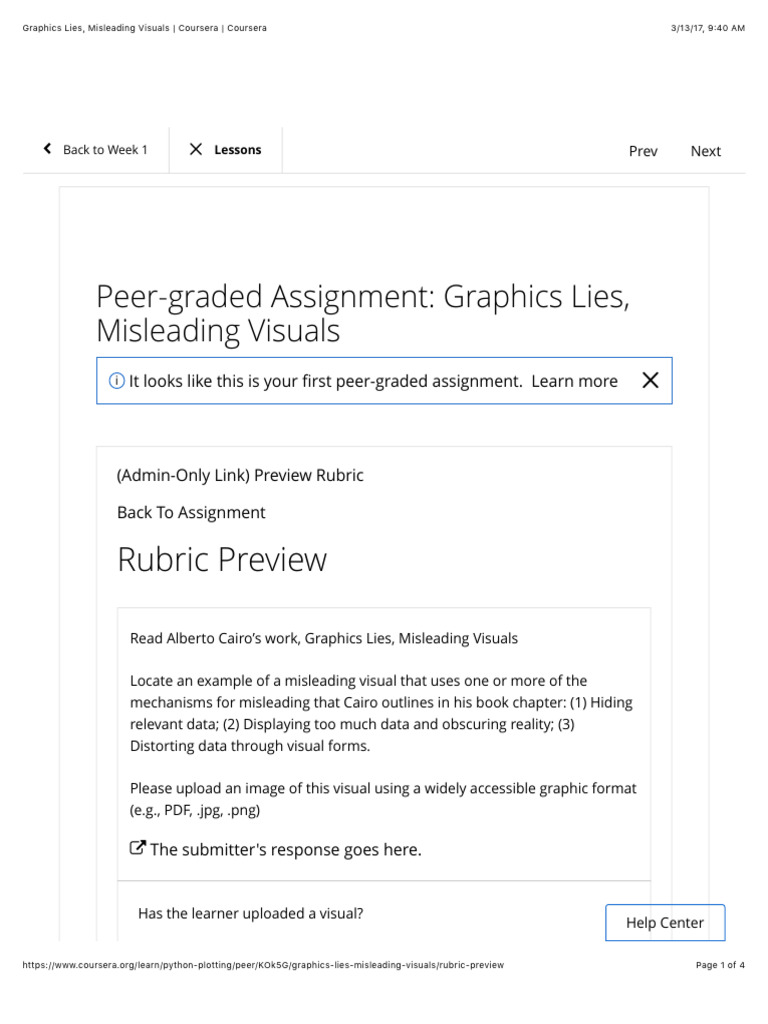 assignment1_rubric | PDF | Human Communication