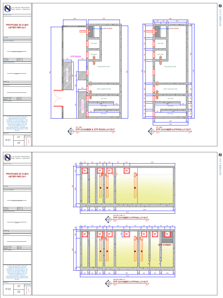 Proposed 50 Cubic Meter Per Day - Intramuros - 11-18-2024 | PDF | Pump ...
