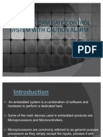 Automatic Dam Gate Control Using Sensors