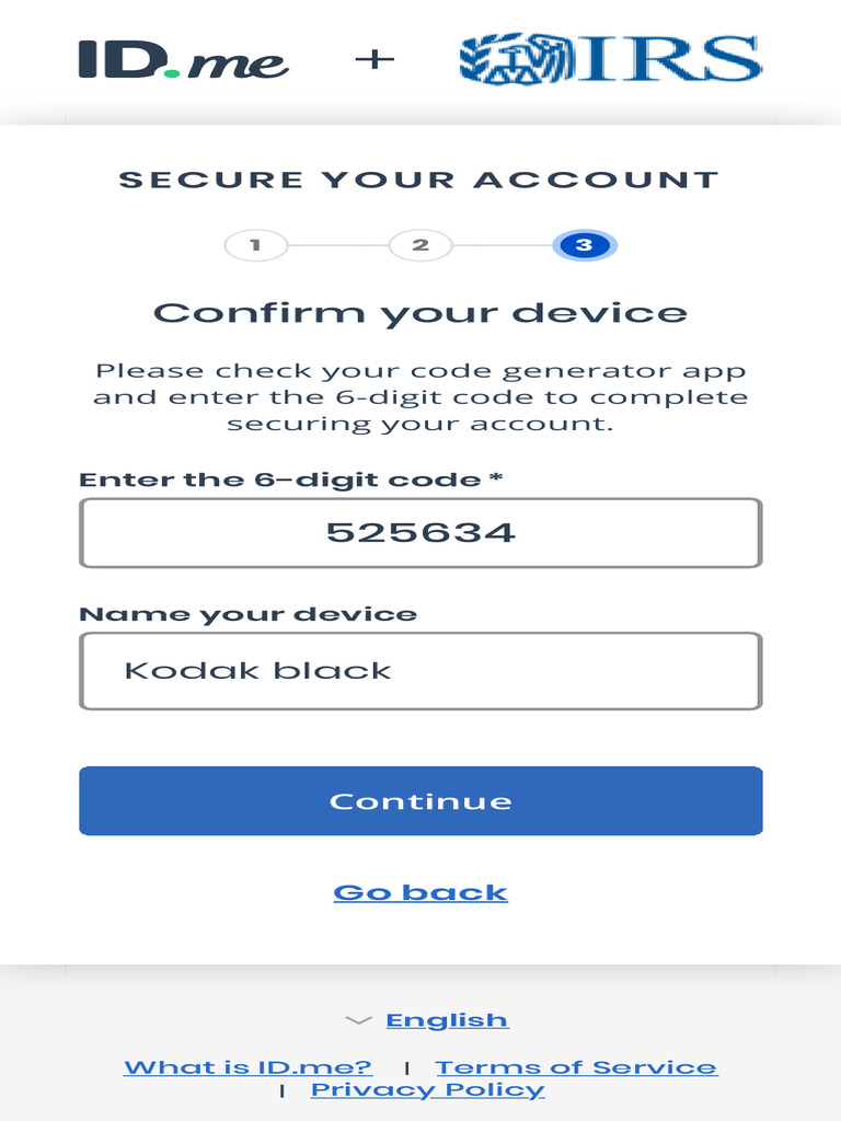 Secure Your Account - ID - Me | PDF