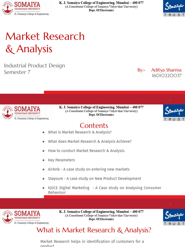 037 - Aditya Sharma - Market Research Analysis | PDF | Digital ...