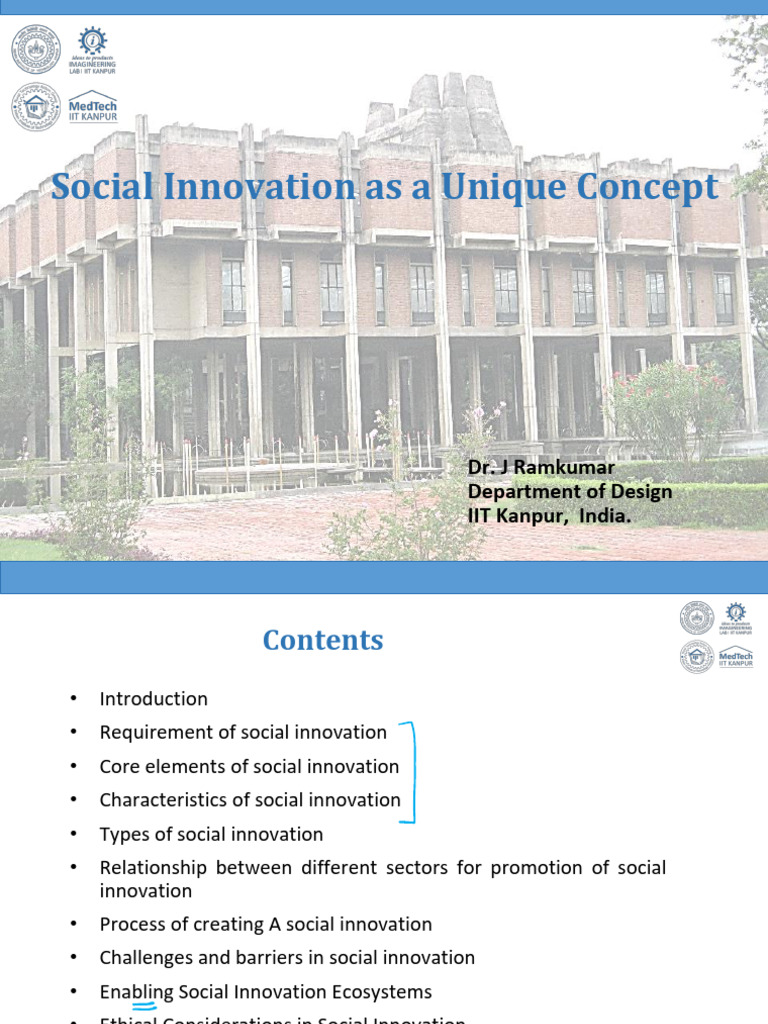 Fundamentals of Social Innovation | PDF | Innovation | Policy