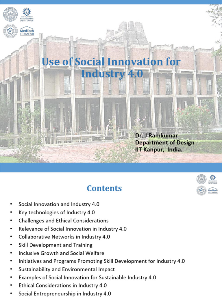 Social Innovation in Industry 4.0 Insights | PDF | Sustainability ...