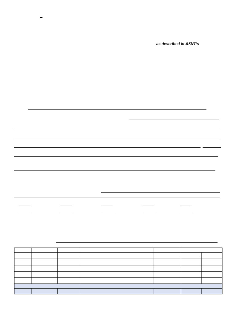 ASNT Level III Experience Form Guide | PDF | Nondestructive Testing ...