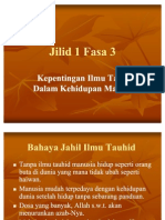 Kitab Tauhid Fasal 3