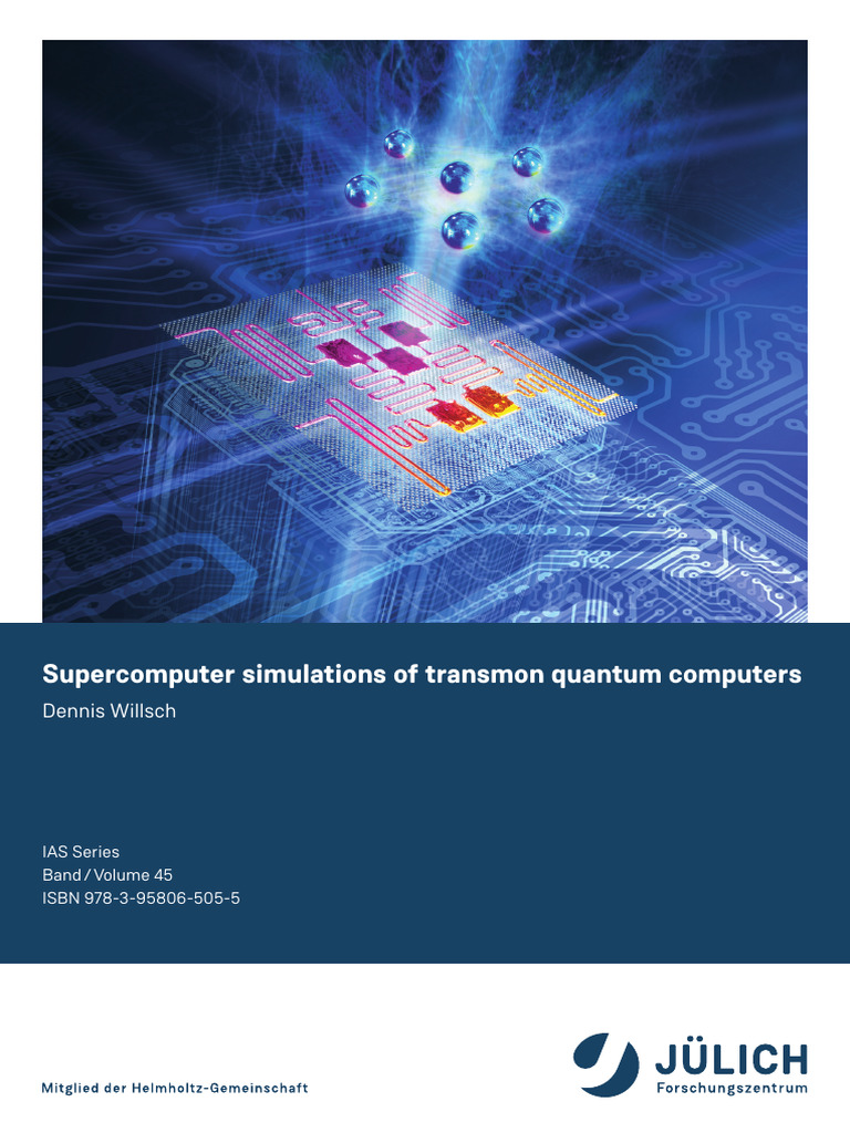 Supercomputer Simulations of Transmon Quantum Computers | PDF