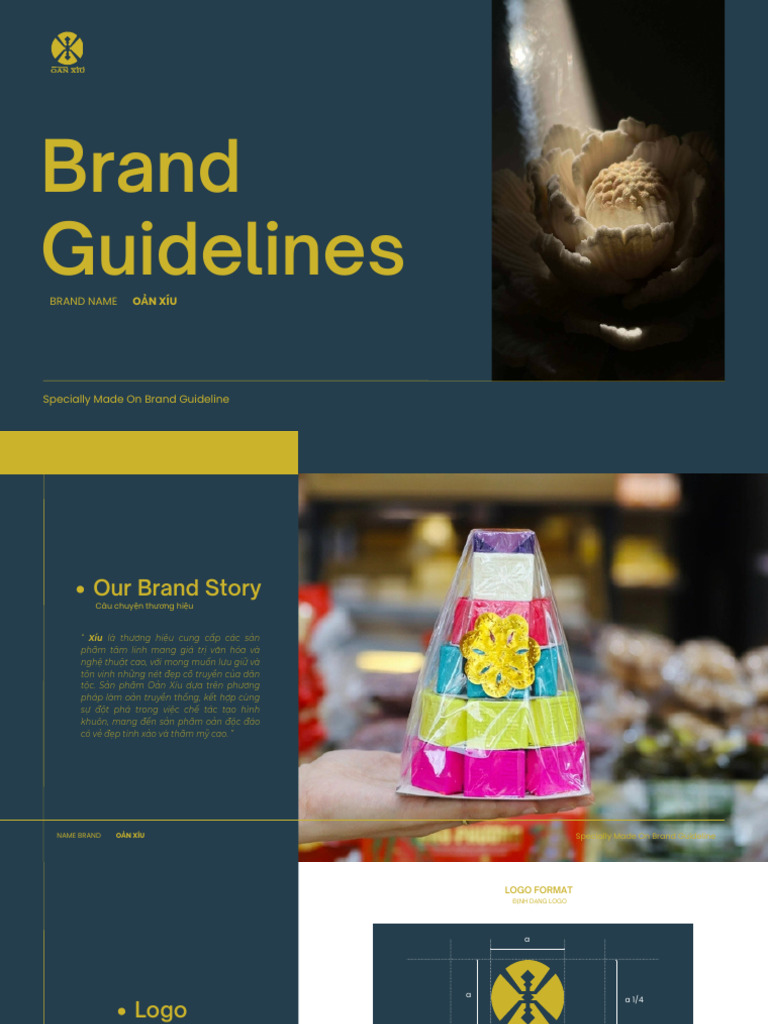 Brand Guidelines: O N Xíu | PDF