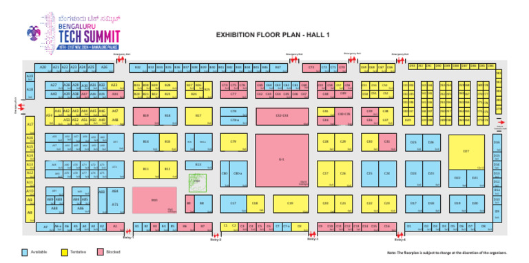 BTS 2024 Floor Plan 28-Sep-2024 | PDF
