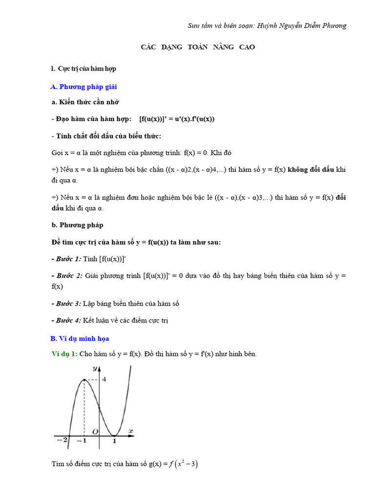Các D NG Toán Nâng Cao | PDF