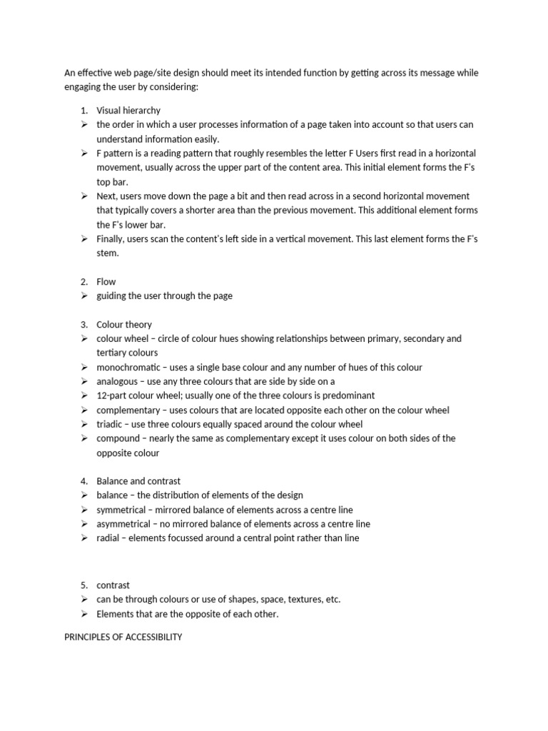 IT NOTES UNIT 2 | PDF | Accessibility | Visual Impairment