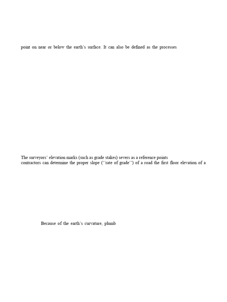 Hid - 4 Chapter Four | PDF | Surveying