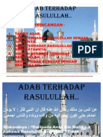 Adab Terhadap Rasulullah