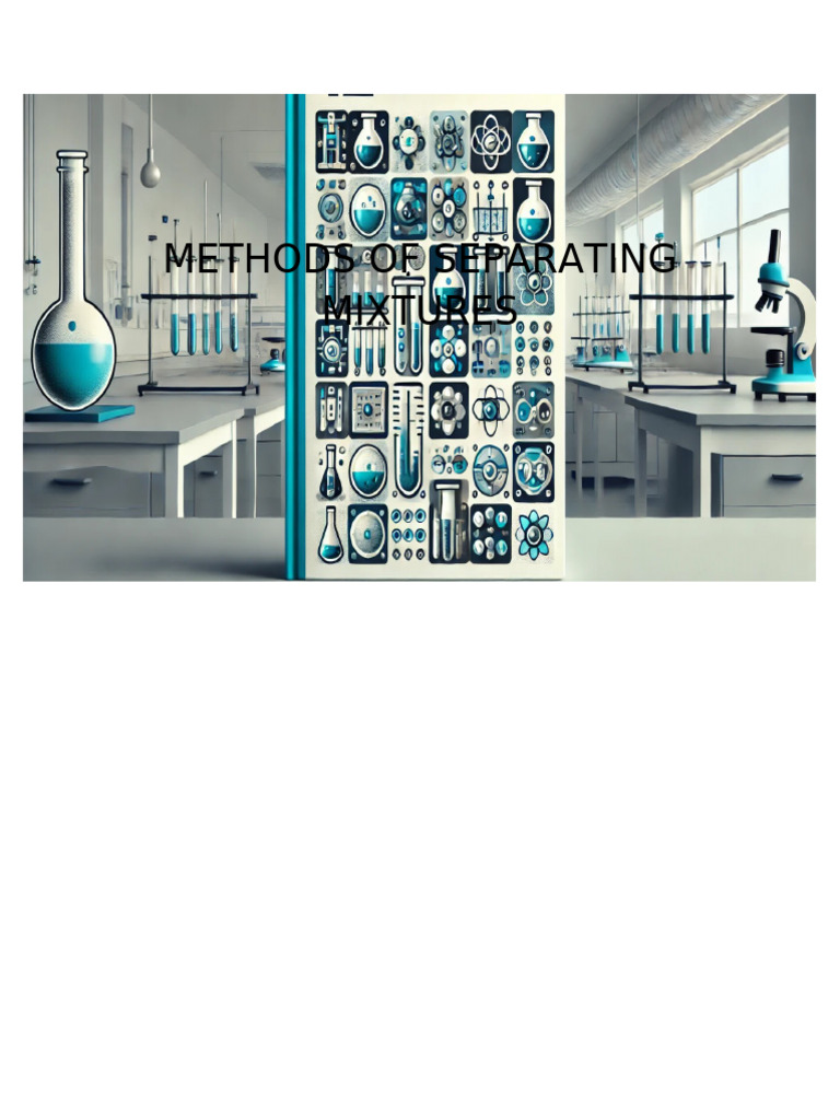 Methods_of_Separating_Mixtures | PDF | Distillation | Mixture
