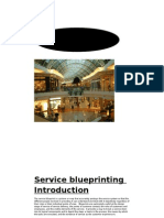 SERVICE BLUEPRINTING: A tool for depicting the service process, points of contact, and customer evidence from their perspective