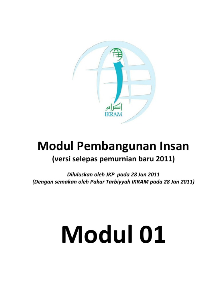 Modul Pembangunan Insan IKRAM 01 | PDF