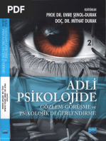 Emre Şenol Durak Mithat Durak Adli Psikolojide Gözlem Görüşme ...