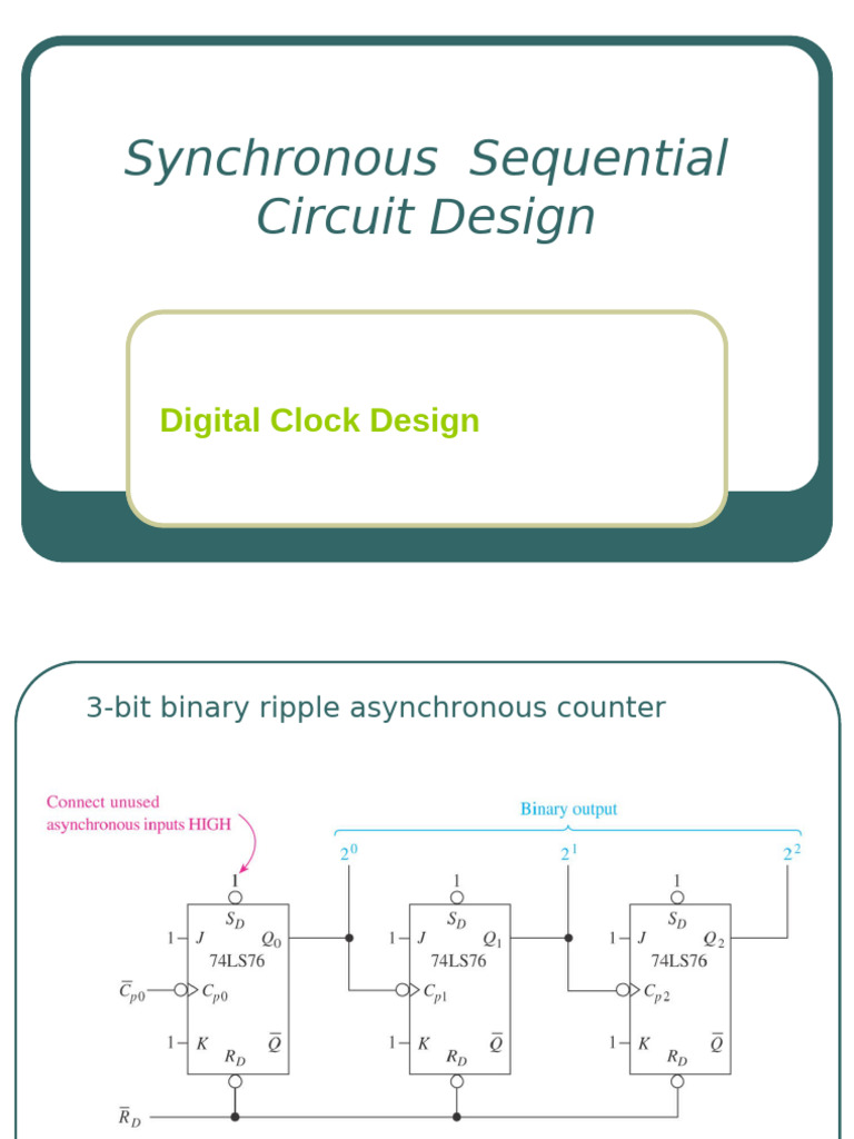 99上_Synchronous__Sequential_Circuit_Design | PDF