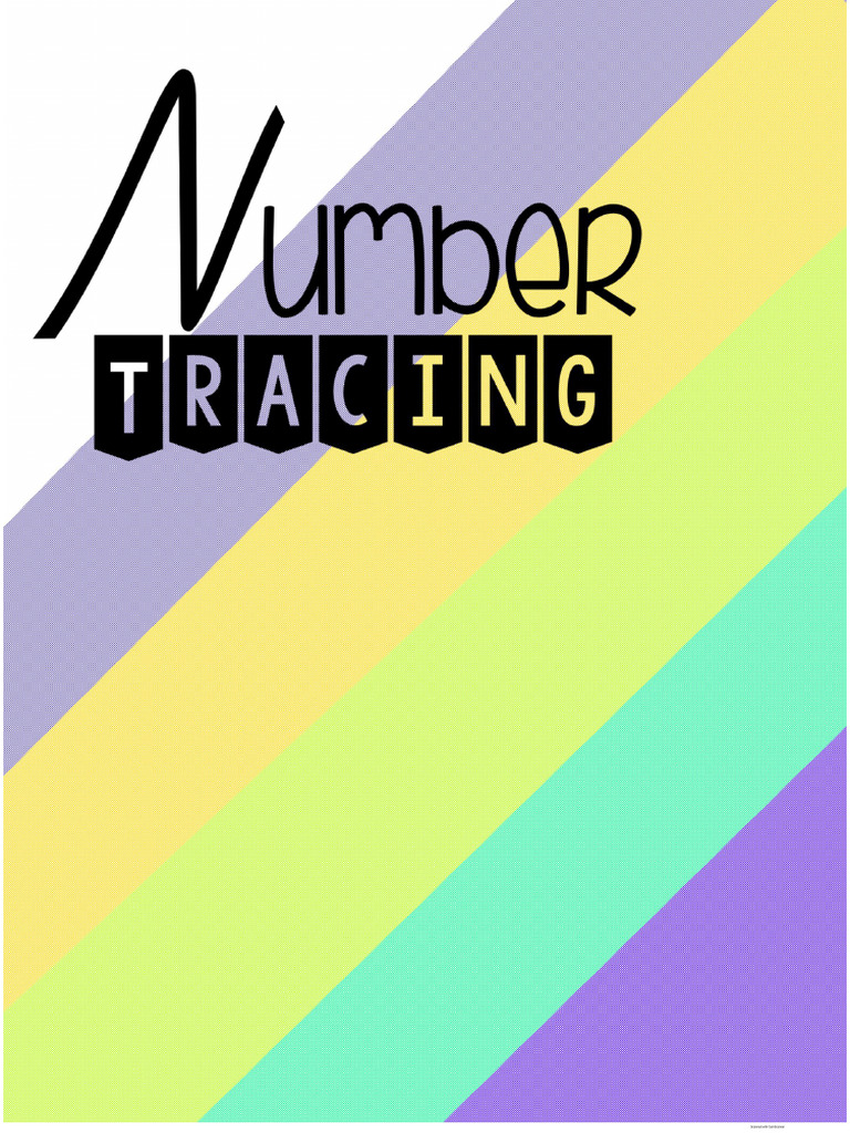 3.3 CDC - Number Tracing | PDF