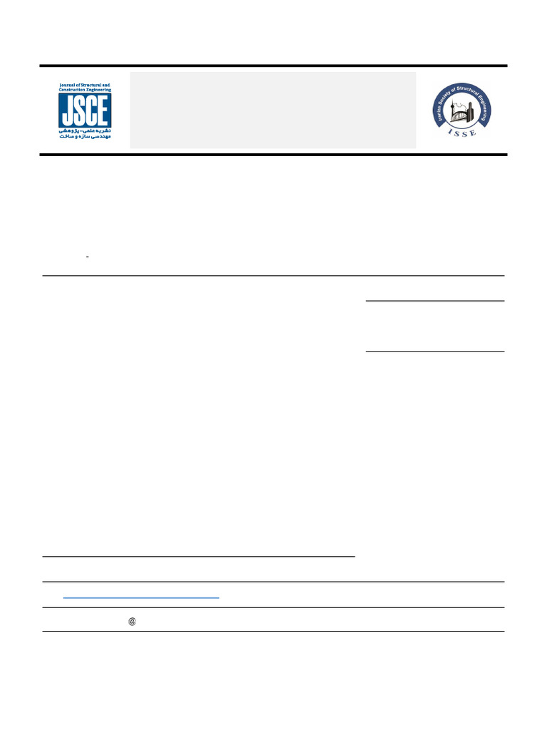 JSCE - Volume 11 - Issue 5 - Pages 82-93 | PDF