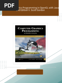 Computer Graphics Programming in OpenGL with Java 2nd Edition V. Scott Gordon all chapter instant download