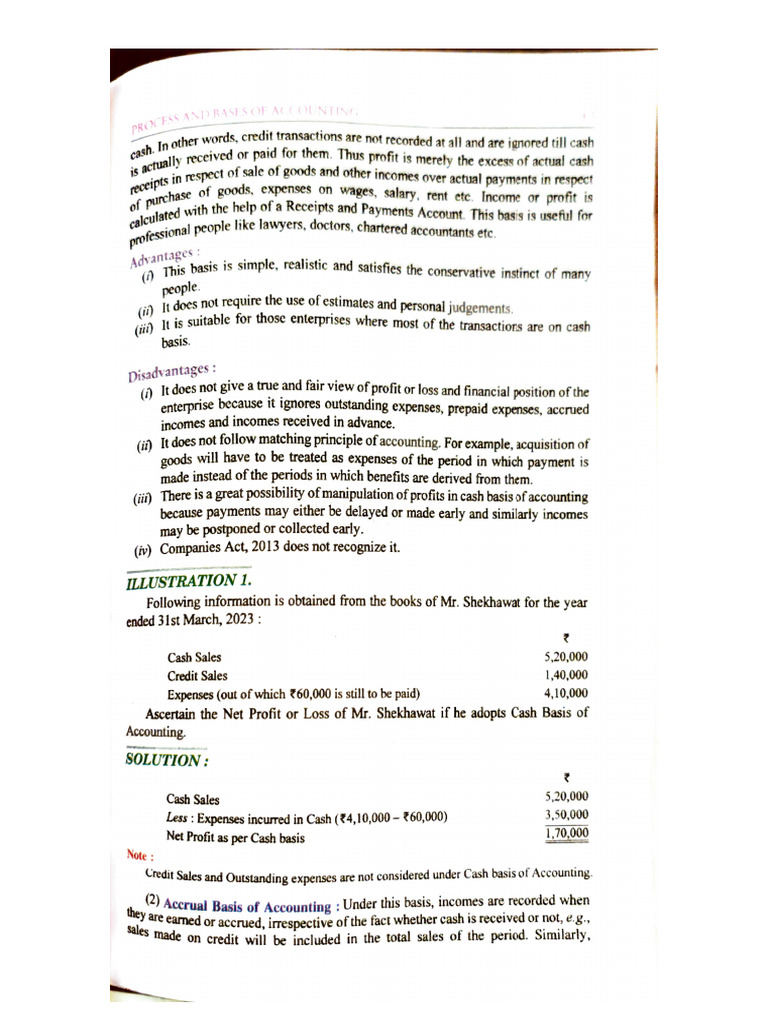 Cash vs Accrual Accounting Explained | PDF | Financial Accounting ...