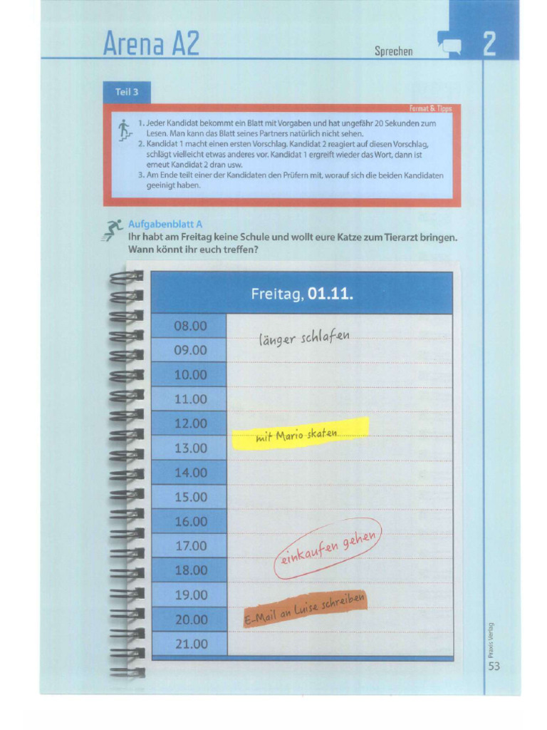 BT Nói A2.1 | PDF