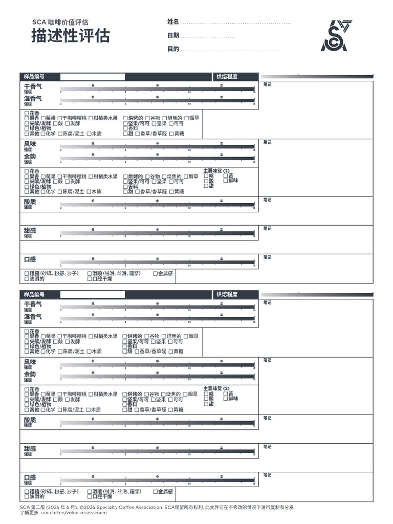 SCA+CVA+Forms+-+Chinese+Simplified+-+08.24+(Secured) | PDF