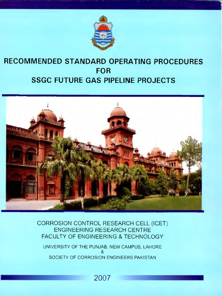 Gas Pipeline Corrosion SOPs | PDF | Adhesion | Wetting