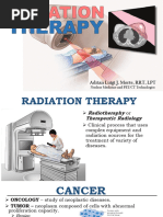Radiotherapy Overview with Diagrams | PDF | Radiation Therapy | Medicine