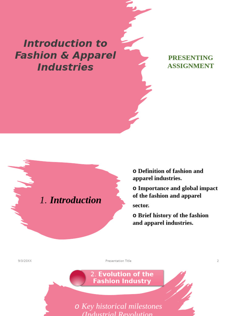 Fashion & Apparel Industries | PDF | Clothing Industry | Fashion