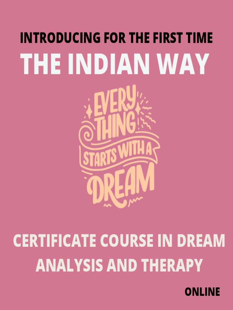 Dream Therapy PDF | PDF | Psychotherapy | Dream Interpretation