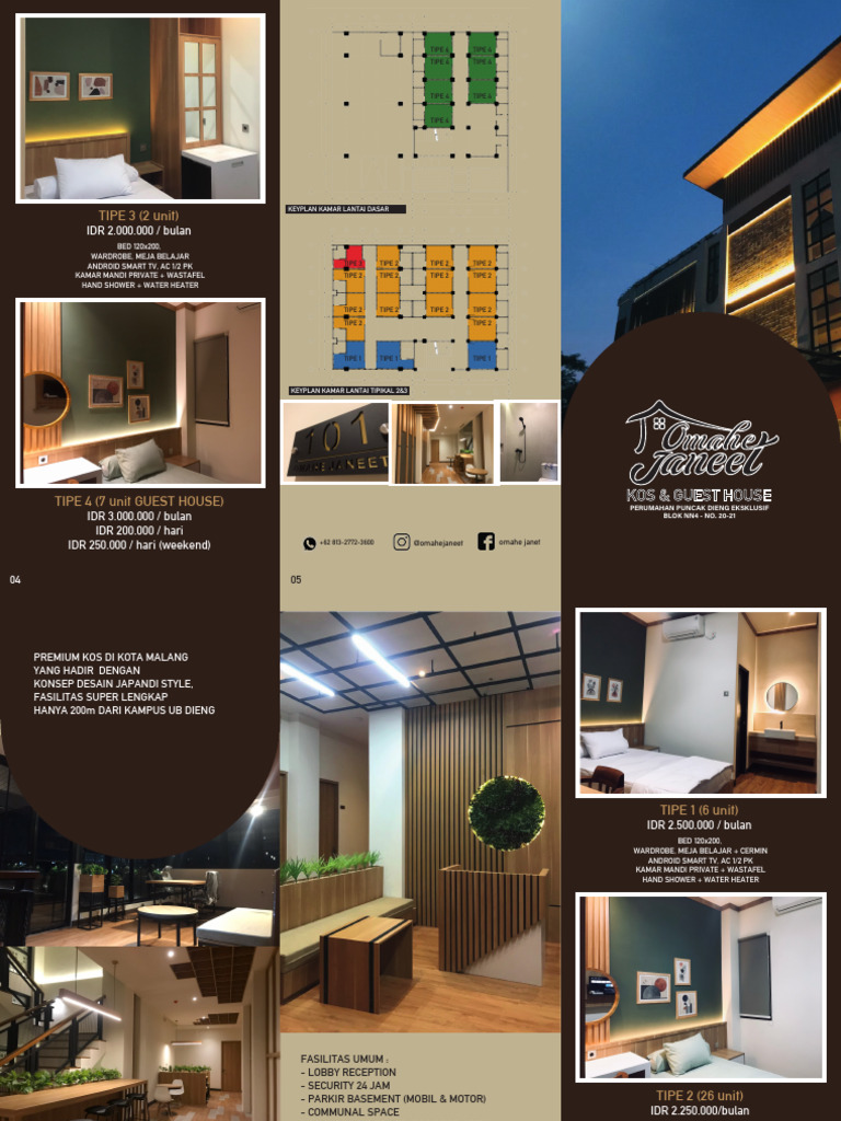 Kos & Guest House Omahe Janet Malang | PDF