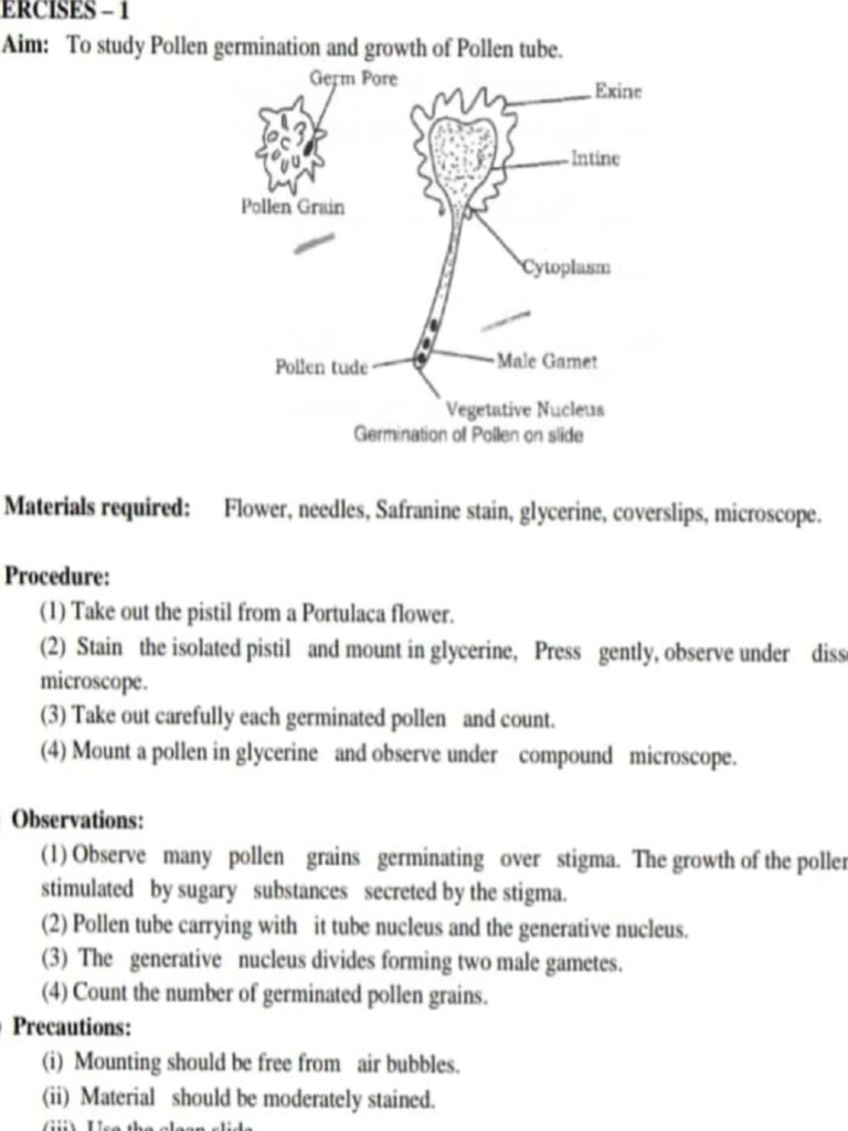 Biology (Lab Manual) | PDF
