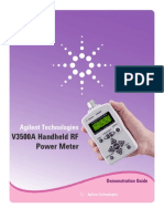 V3500a Handheld RF Power Meter Demo