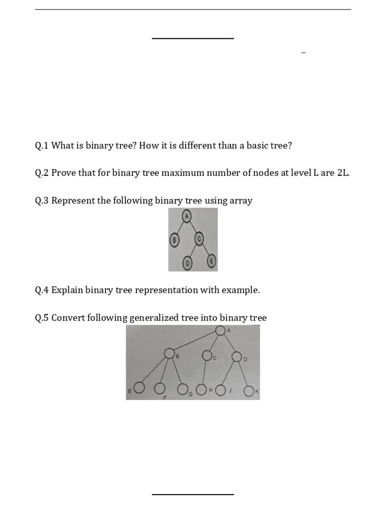 Understanding Binary Trees in Data Structures | PDF
