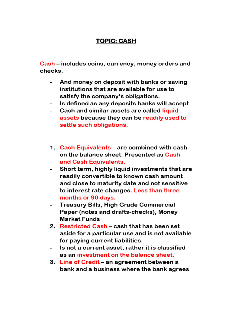 Cash Management and Controls Overview | PDF | Bad Debt | Debits And Credits