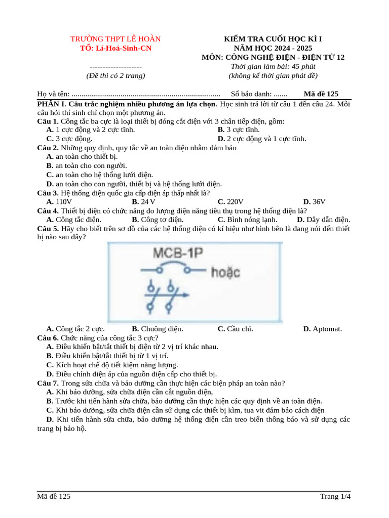 Ma de 125 | PDF