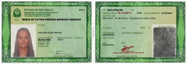 RG Maria de Fatima | PDF