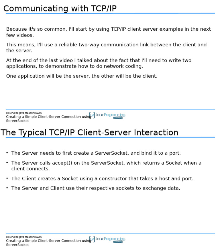 Slides Java Networking With Channels Reactive Programming and Virtual ...