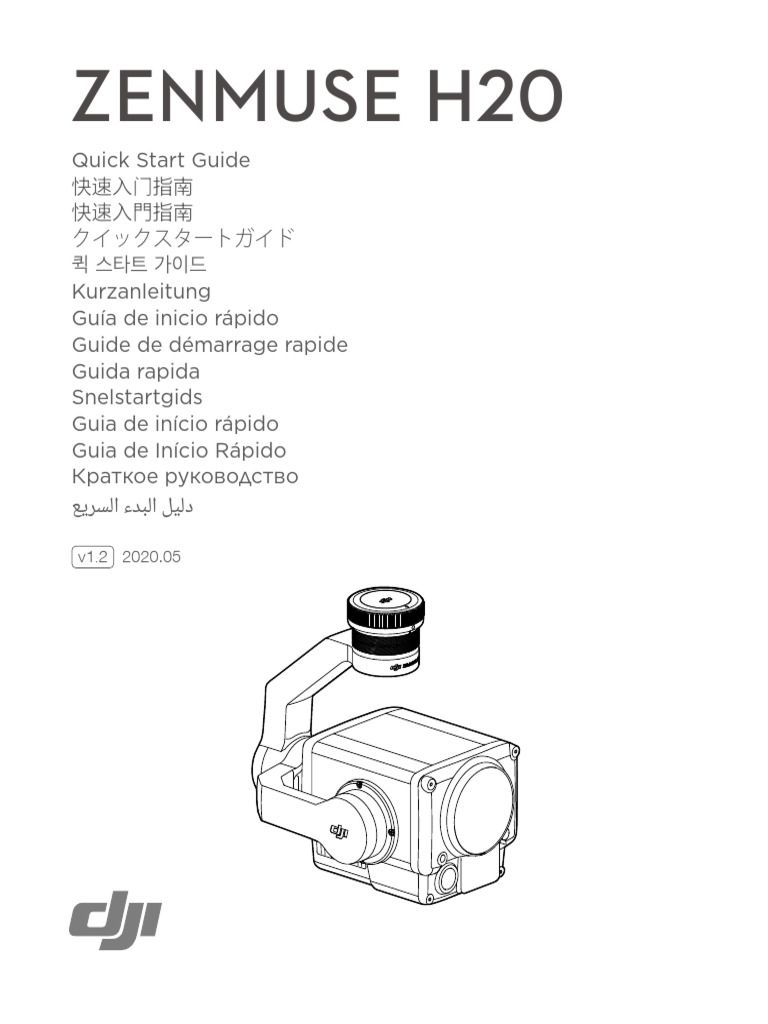 Quick Manual Dji h20 | PDF | Camera | Camera Lens